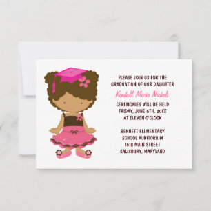 Invitation Annonces de diplômés de l'école primaire