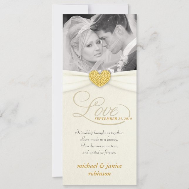 Invitation Annonces de mariage - Décontracté contemporain (Devant)