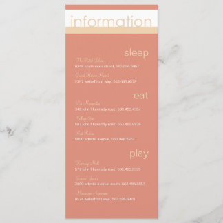 Invitation Annonces d'information sur deux mariées