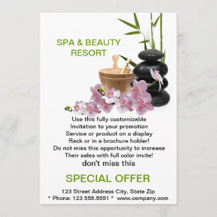 Invitation Annonces personnalisées pour le prospectus de SPA