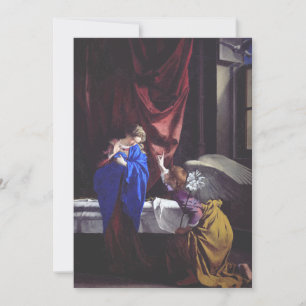 Invitation Annonciation à la Bienheureuse Vierge Marie par Or