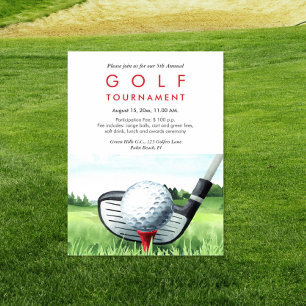 Invitation annuelle au tournoi de golf