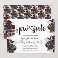 Annulation de mariage à nouvelle date Floral Bourg