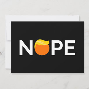 Invitation Anti-Trump - Édition Nope