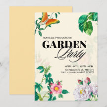 Antique Garden Party