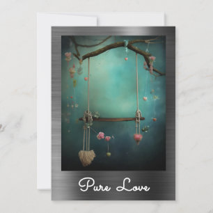 Invitation *~* AP51 Coeurs de Swing Romantiques Valentine Ser