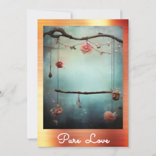 Invitation *~* AP51 Coeurs de Swing Romantiques Valentine Ser