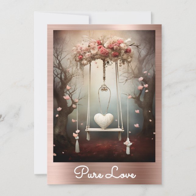 Invitation *~* AP51 Coeurs de Swing Romantiques Valentine Ser (Devant)