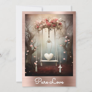 Invitation *~* AP51 Coeurs de Swing Romantiques Valentine Ser