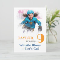 *~* AP94 DIY kw-2 Jolie Fille de Hockey Anniversai