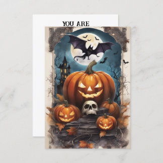 Invitation Appel Cryptique : Invitat de collecte d'Halloween 