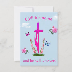 Invitation Appelle son nom et il répondra