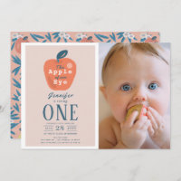 Apple de notre fille de l'oeil rose Photo 1er anni