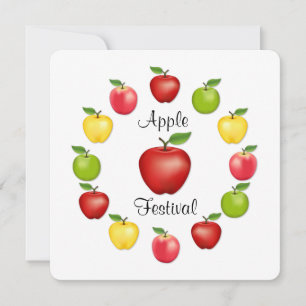 Invitation Apple Festival