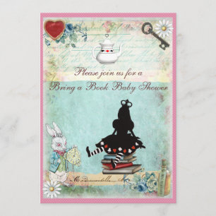 Invitation Apportez un Baby shower de la princesse Alice Book