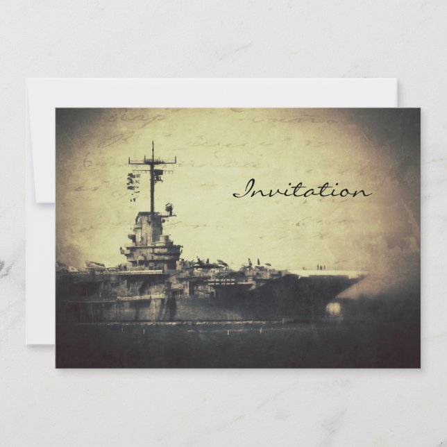 Invitation après la guerre (Devant)