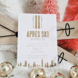 Invitation Apres Ski hiver Thème Bachelorette Party