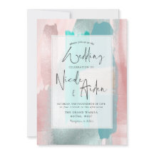 Aqua Aquarelle PixDezines, Blush Gold Rose