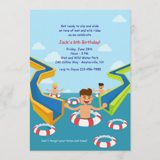 Invitation Aqua Park
