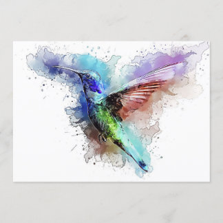 Invitation Aquarelle