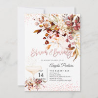 Aquarelle Automne Eucalyptus Brunch Bubbly