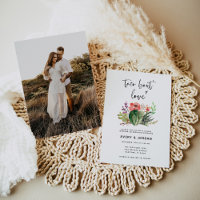 Aquarelle Cactus Taco Bout Love Mariage