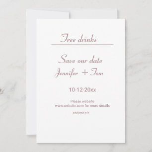 Invitation Aquarelle colorée ajouter votre nom texte modifiab