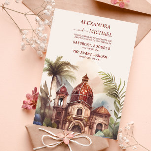 Invitation Aquarelle Costa Rica Destination Mariage Invitati