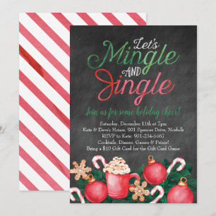 Invitation Aquarelle de Mingle et Jingle