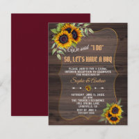 Aquarelle Fleurs de soleil Bois Bourgogne I DO BBQ