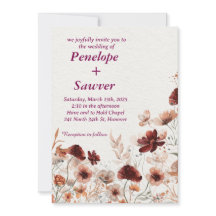 Aquarelle Fleurs tropicales et Mariage vert I