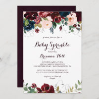 Aquarelle Illustrée Calligraphie Bébé Sprinkle