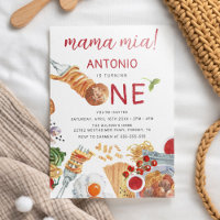 Aquarelle italienne 1er anniversaire