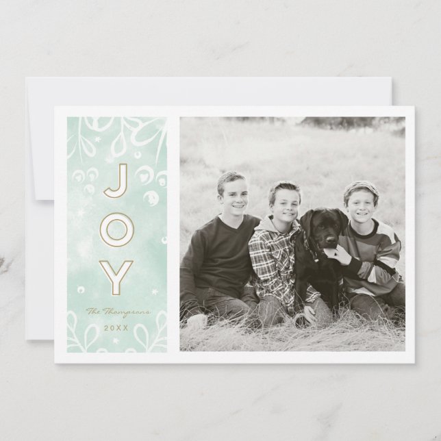 Invitation Aquarelle Joy (Devant)