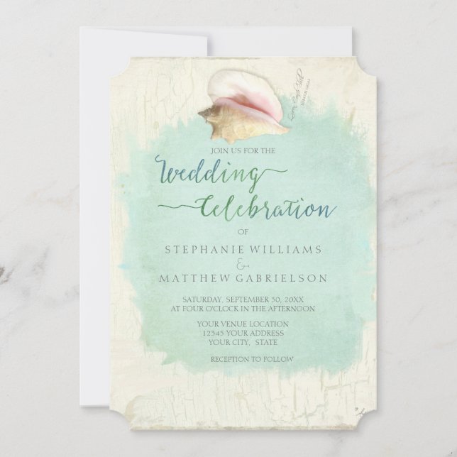 Invitation Aquarelle Laurel Eucalyptus Feuille de feuillage W (Devant)