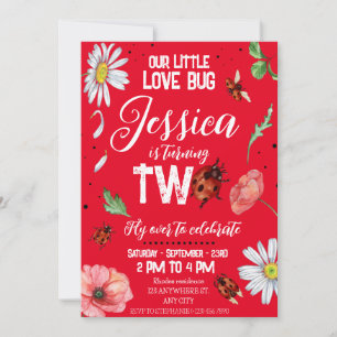 Invitation Aquarelle magique mignonne fille d'anniversaire