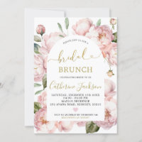 Aquarelle Pony Or Rose Poney Floral Bridal Brunch