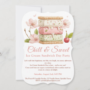 Invitation aquarelle pour la Journée du Sandwich à