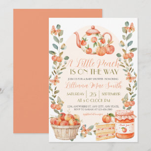 Invitation Aquarelle Une petite pêche est en route