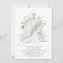 Aquarelle Vert Fête des mariées Mariage robe