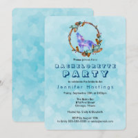 Aquarelle Wolf - Wild Boho Style Bachelorette