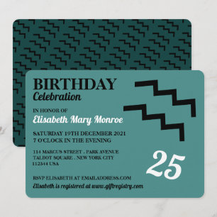 Invitation Aquarius, Le Narguilé, Anniversaire Du Zodiac