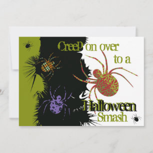 Invitation Araignées N Motifs