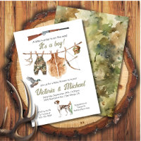 Arbalète de chasse Baby shower de garçon