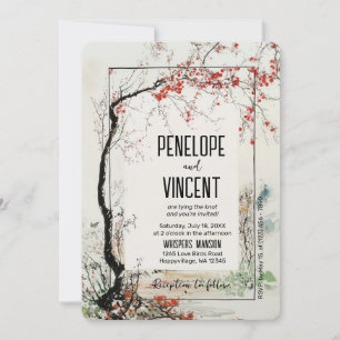Invitation Arbre d'art Cherry Blossom