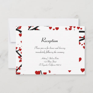 Invitation Arbre de coeur