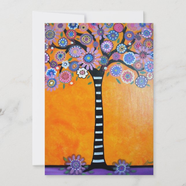 INVITATION ARBRE DE LA VIE (Devant)