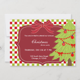 Invitation Arbre de Noël