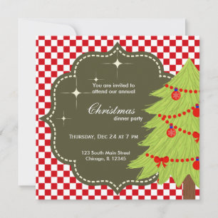 Invitation Arbre de Noël