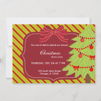 Invitation Arbre de Noël